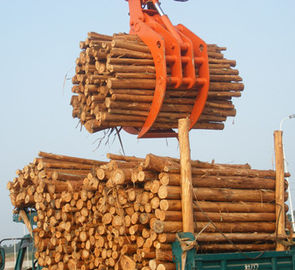 中国 強力な掘削機のグラブの付属品の油圧材木のグラブ/掘削機木は取り組みます サプライヤー