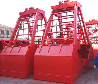 中国 船のデッキ クレーン乾燥したバルク貨物に荷を積むための単一ロープのグラブの機械制御 サプライヤー