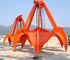 16T ロープの Loadiing の砂の石/鋼鉄スクラップおよび鉱石のための機械オレンジの皮のグラブ 5m の ³ サプライヤー