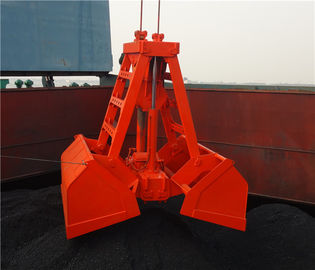 中国 25T 負荷の石炭/砂および穀物のための 6 - 12m の ³ の無線リモート・コントロール グラブ サプライヤー